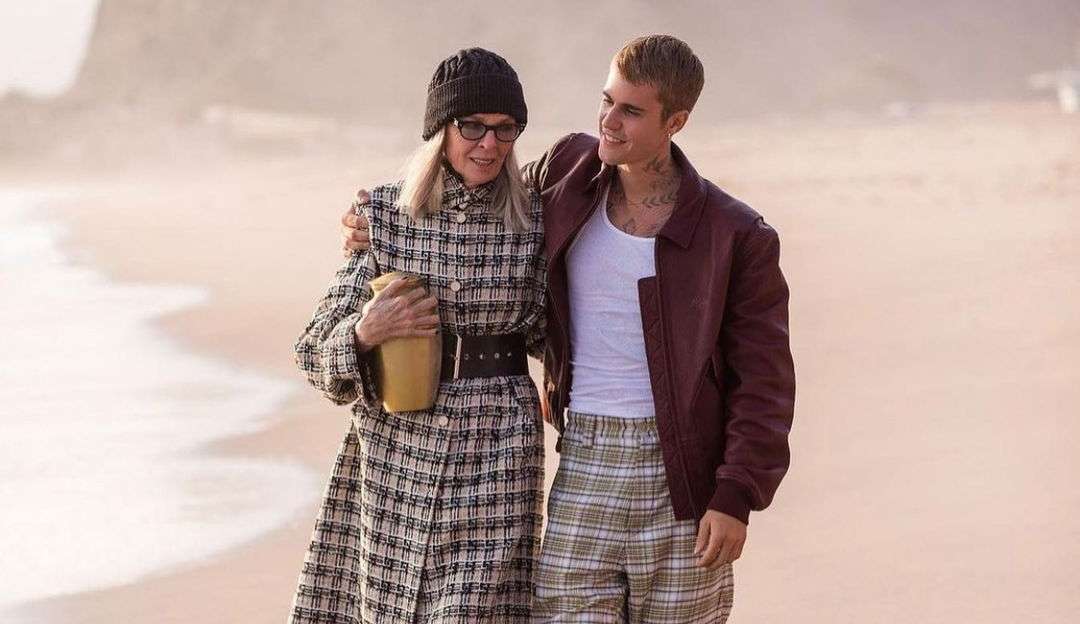 Diane Keaton explica que mal conhecia Justin Bieber antes de clipe de “Ghost”