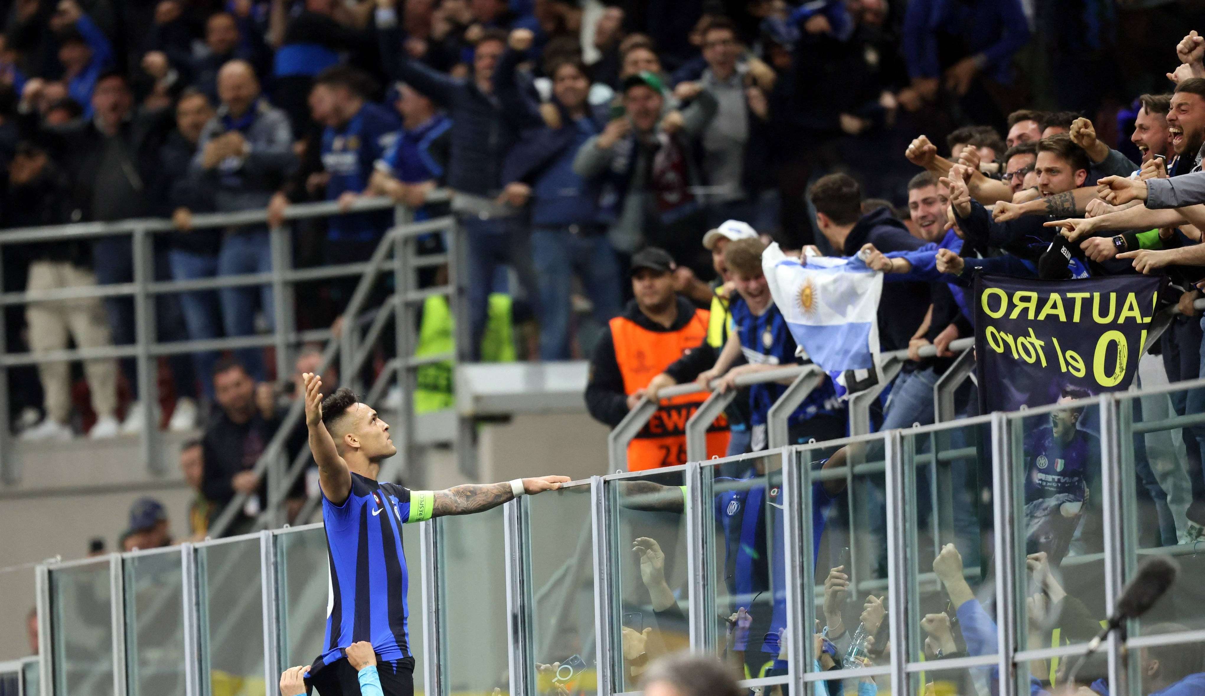 Inter domina o derby contra o Milan e está na final da Champions League