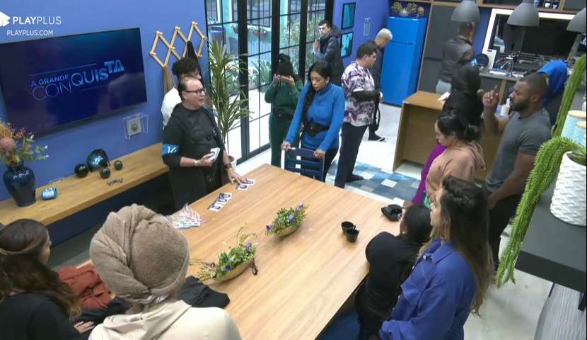 A Grande Conquista: Dicesar distribui tarefas diárias na Casa Azul