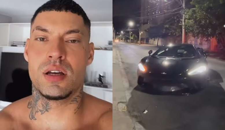 Filipe Ret recupera carro avaliado em R$3 milhões apreendido em blitz e se pronuncia