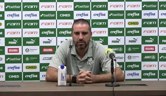 Palmeiras empata com Santos e técnico admite fraca atuação da equipe
