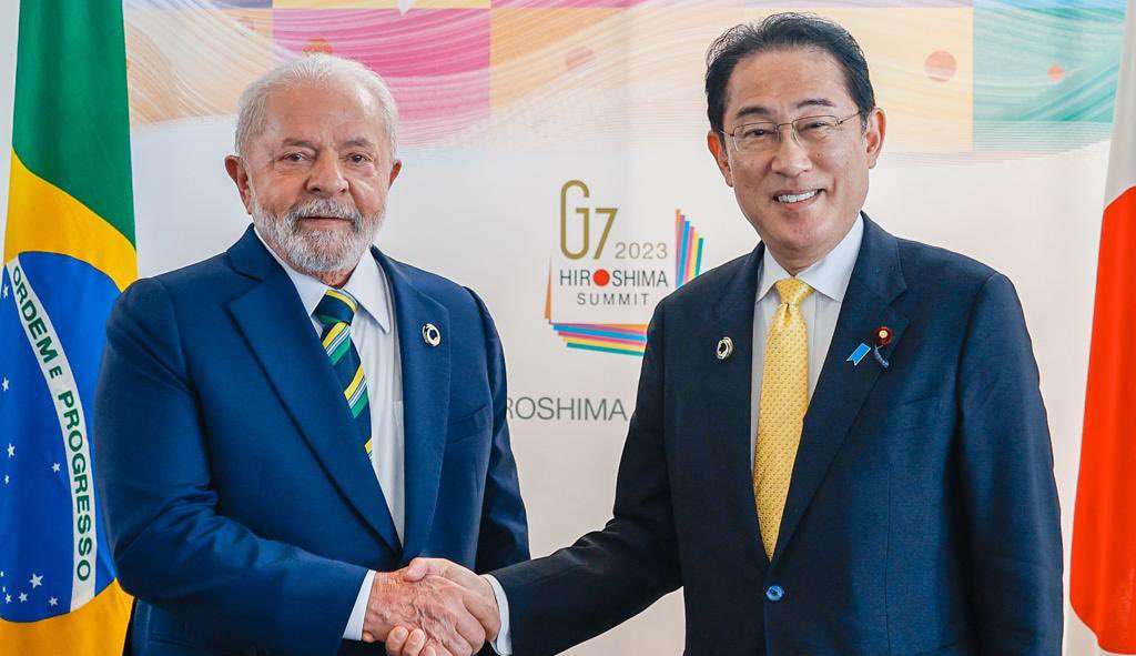 Kishida e Lula anunciam isenção de visto de turismo para brasileiros no Japão