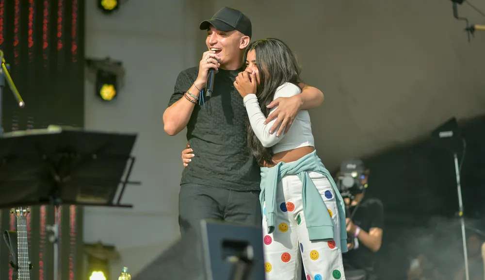 João Gomes se declara para Ary Mirelle no ‘Nômade Festival’