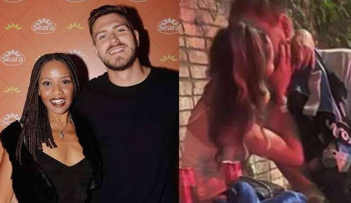 Alisson, de Casamento às Cegas, é flagrado com outra mulher e público aponta traição