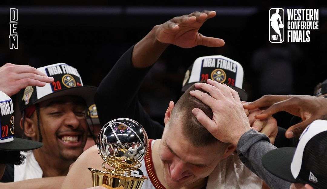 LeBron James elogia grandes atuações de Jokic nas finais da Conferência Oeste