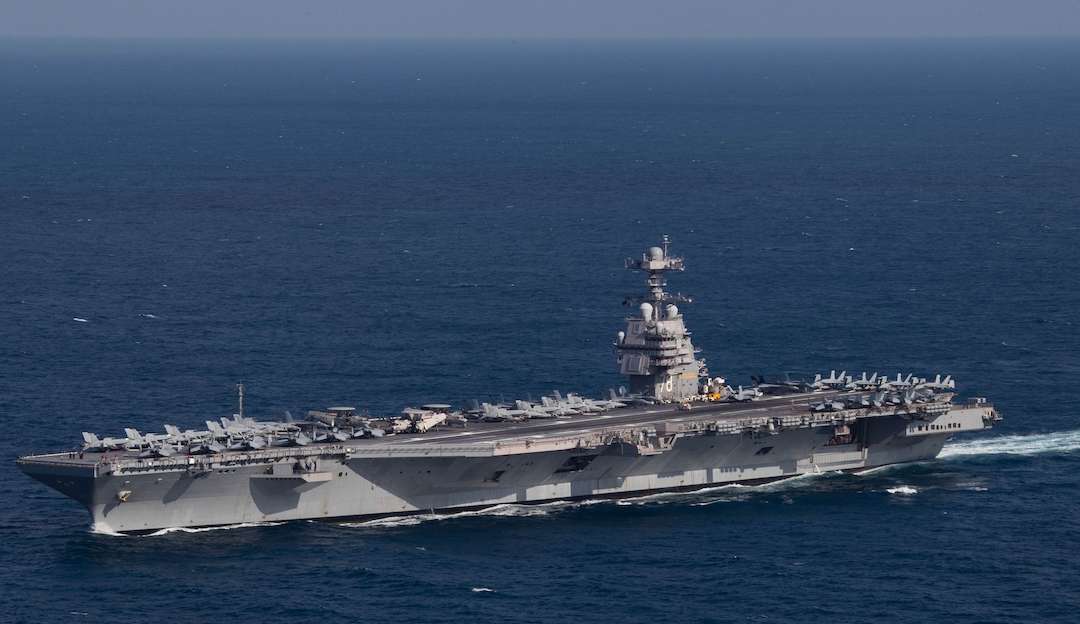 Estados Unidos mandam o mais eficiente porta-aviões do mundo para Noruega