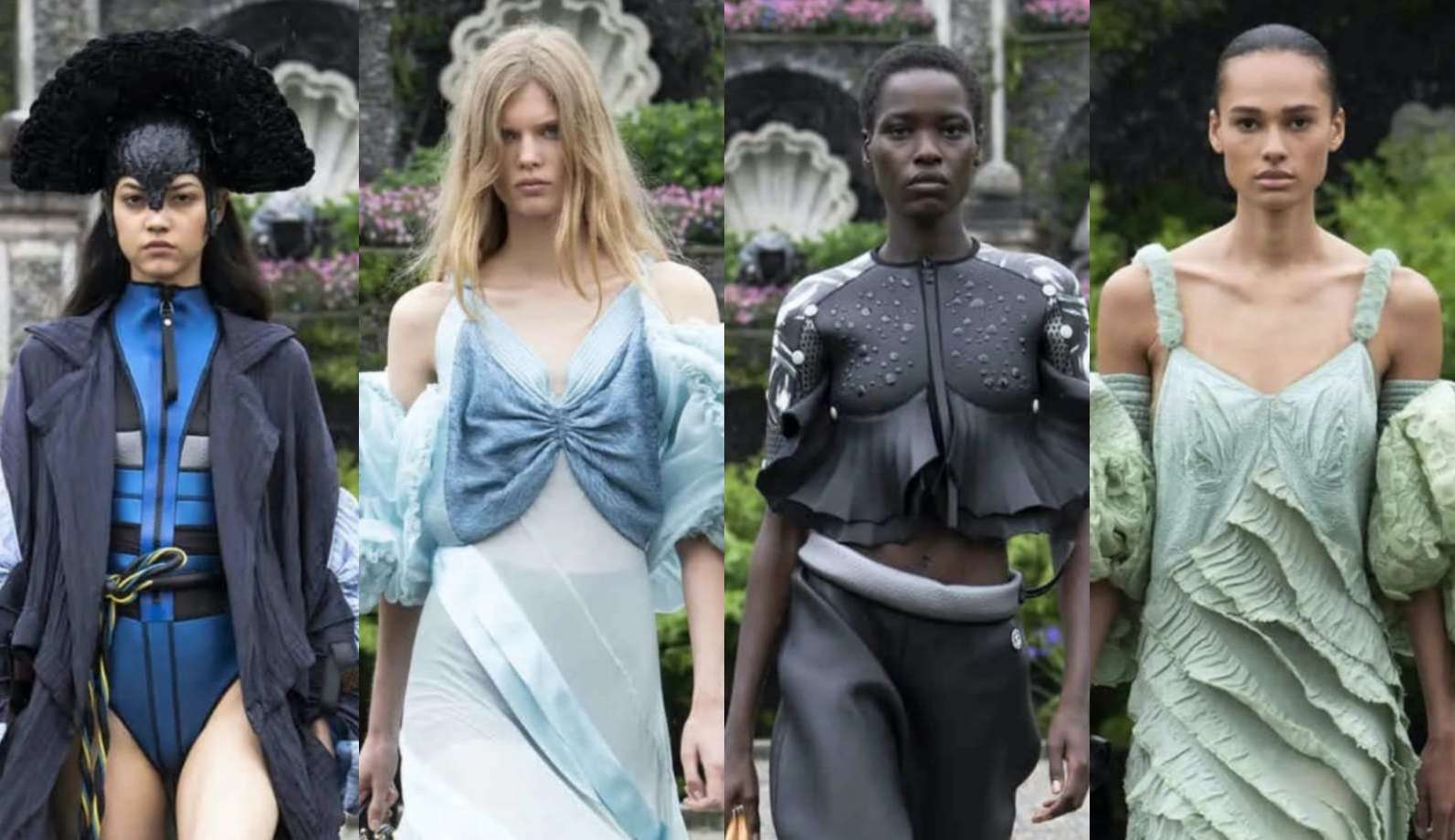 Figuras marinhas: grande aposta do desfile da coleção Cruise 2024