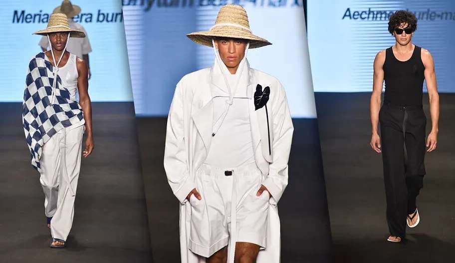 Gefferson Vila Nova faz sua estreia na SPFW N55