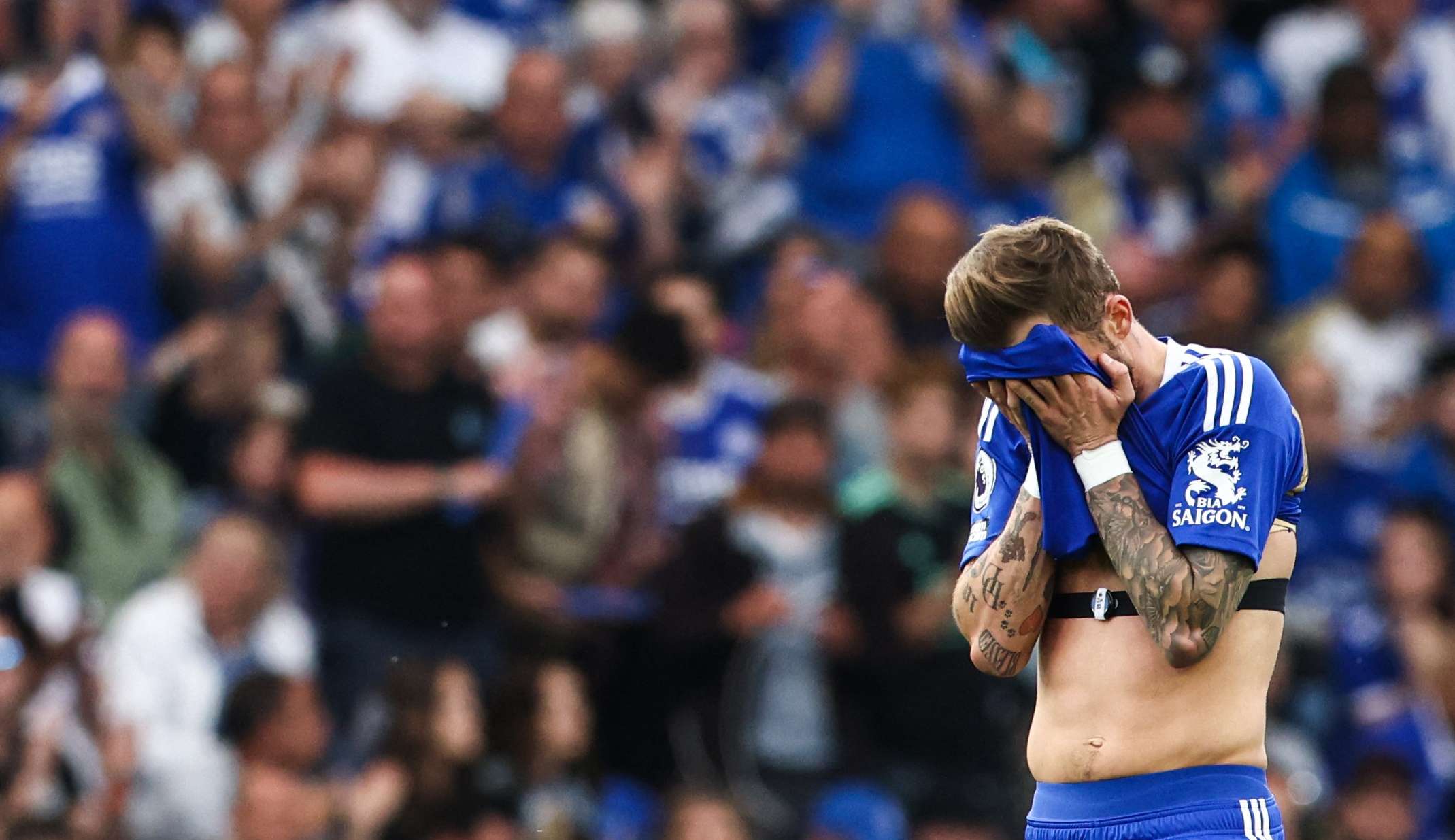 Leicester City é rebaixado na Premier League sete temporadas após título