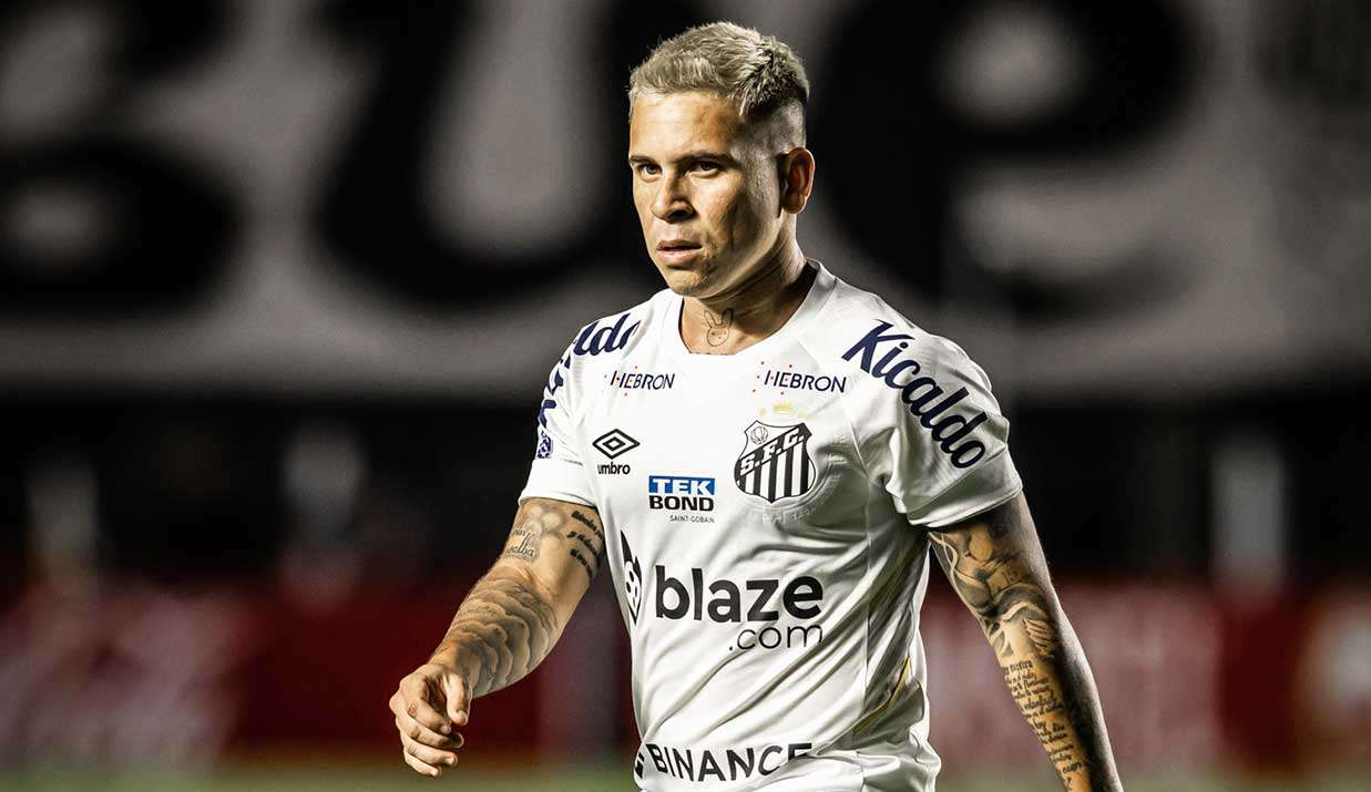 Futuro de Soteldo, camisa 10 do Santos, segue indefinido