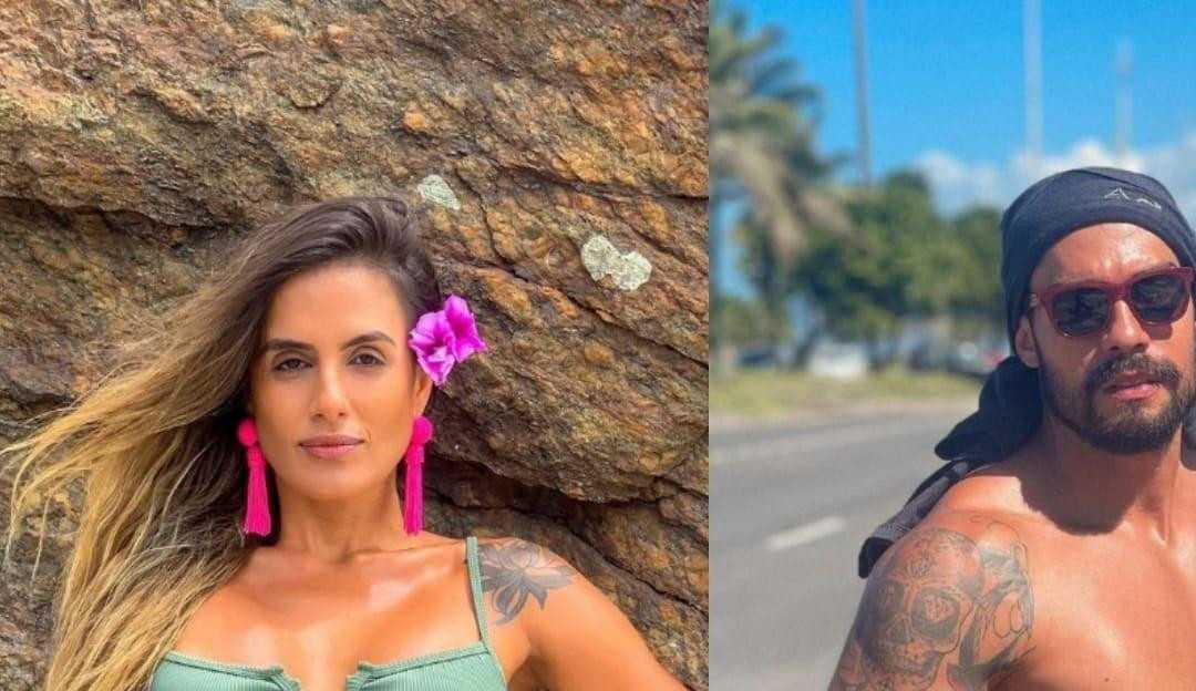 Mãe de Arcrebiano, do “/No limite”/, já conhece Carol Peixinho, elogia, mas não crê em namoro