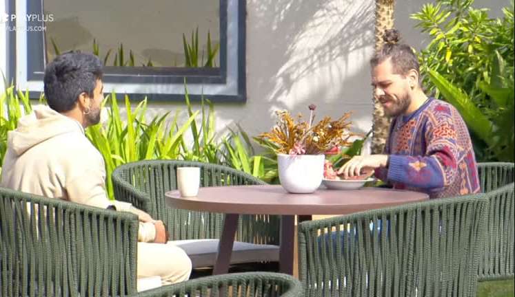 A Grande Conquista: Toko diz se arrependido de ter entrado na discussão de Alexandre e Nati