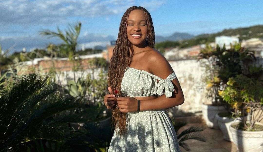 Visual fantástico: ginasta Rebeca Andrade aparece sem suas tranças