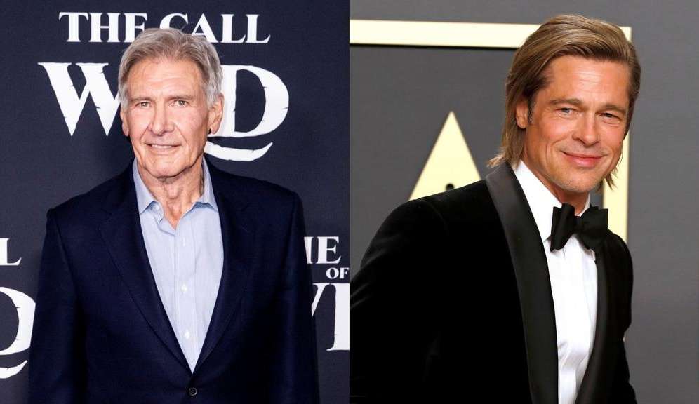 Harrison Ford recorda briga com Brad Pitt no set de filme e reconhece culpa