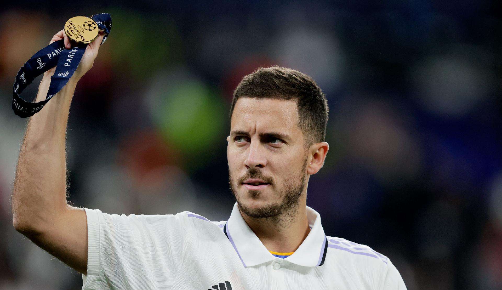 Eden Hazard não é a mais jogador do Real Madrid
