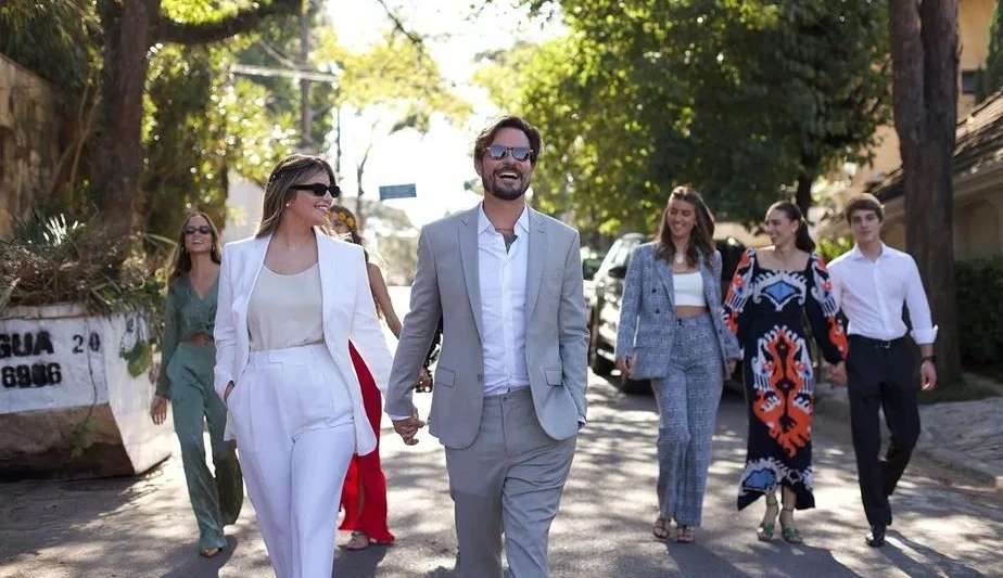 Paulo Vilhena se casa com Maria Luiza Silveira: “Amor da minha vida”