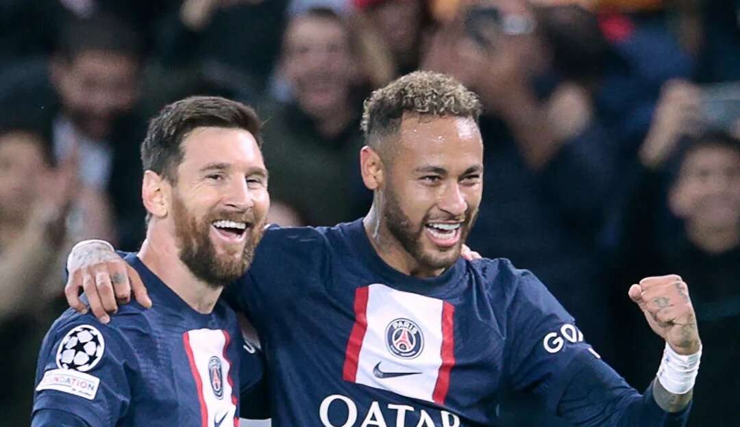 Neymar lamenta saída de Messi do PSG