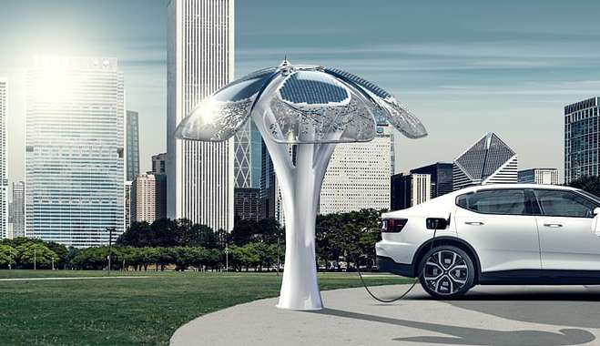 Veículos elétricos poderão ser abastecidos por árvores de metal no Reino Unido