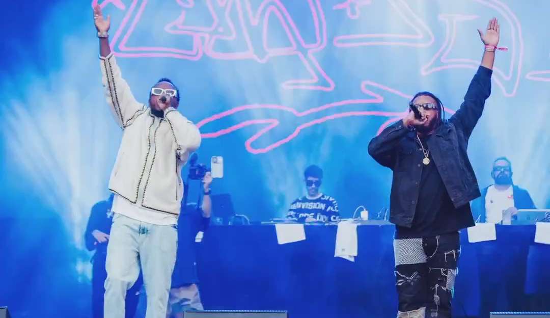 Djonga revela dois funks gravados com Vhoor após show no MITA