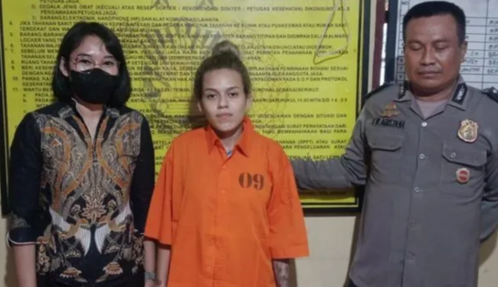 Brasileira é condenada na Indonésia por flagra com aproximadamente três quilos de cocaína