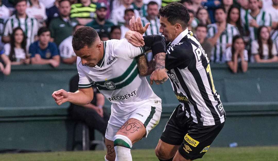 Coritiba e Santos empatam sem gols no Brasileirão