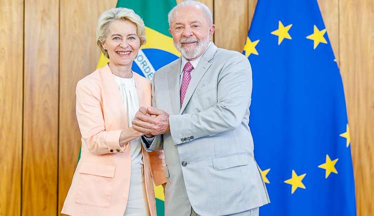Lula expressa preocupação com exigências para acordo com UE e Von der Leyen busca conclusão em 2023