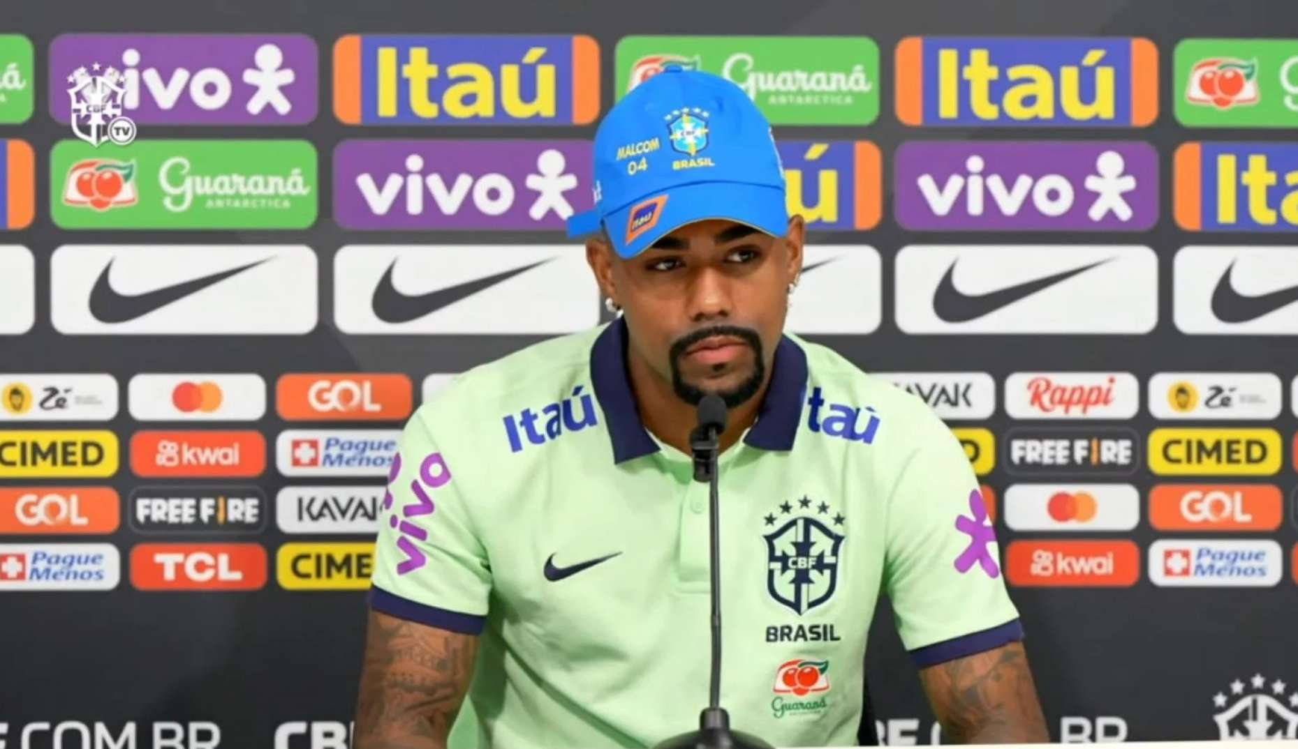 Malcom retorna à Seleção Brasileira e diz estar com “outra cabeça”