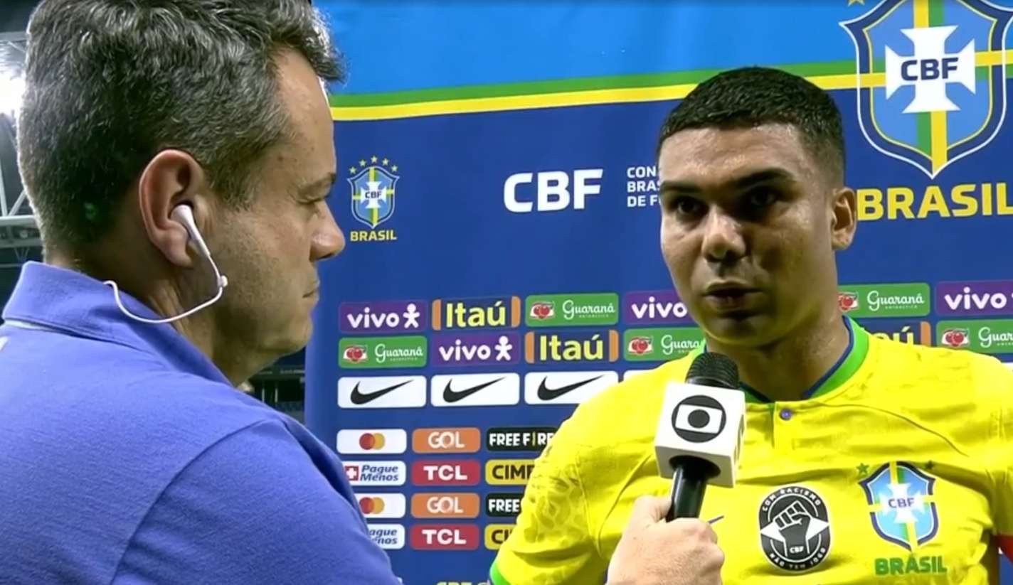 Casemiro realça importância de Ramon Menezes na Seleção após vitória: “Ele é o treinador hoje”