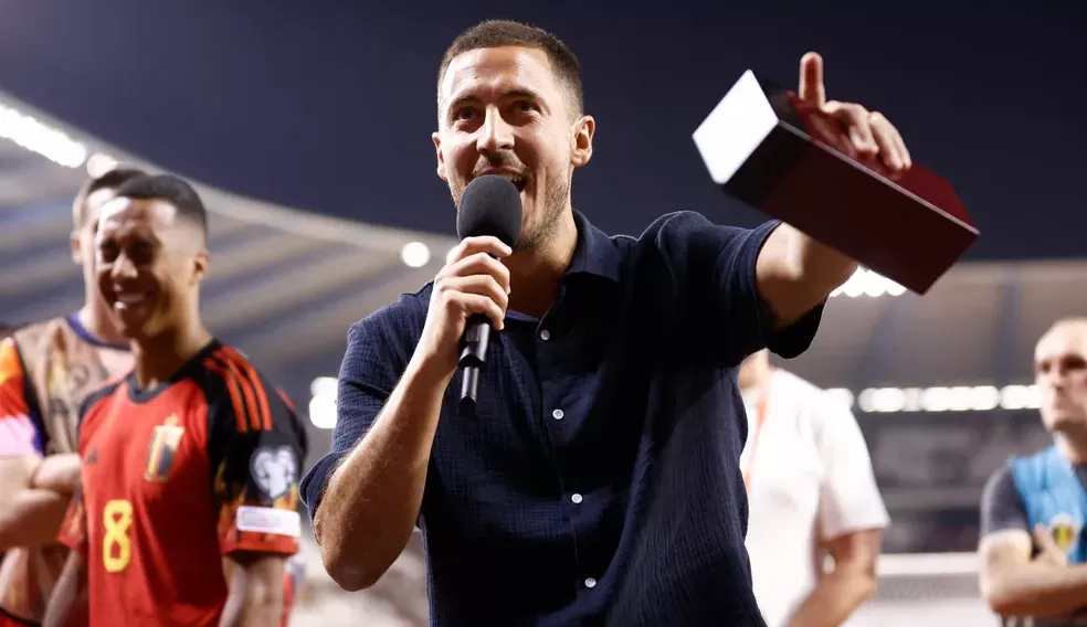 Hazard sobre período no Real Madrid: “tenho descansado por dois, três anos”