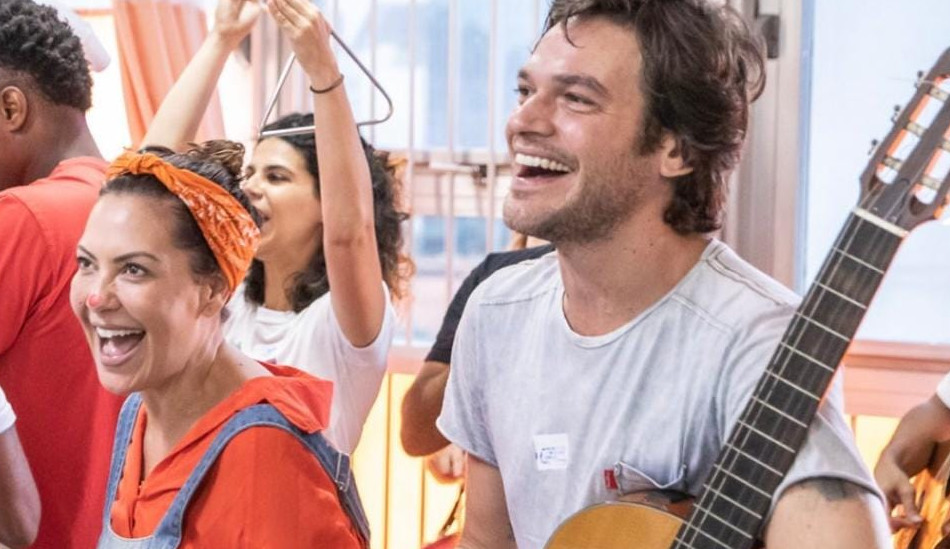 Fabiula Nascimento se declara a Emilio Dantas