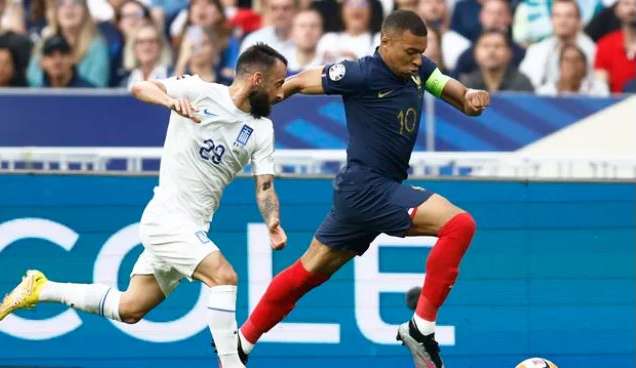 Com Mbappé batendo recorde, França vence a Grécia nas Eliminatórias da Eurocopa