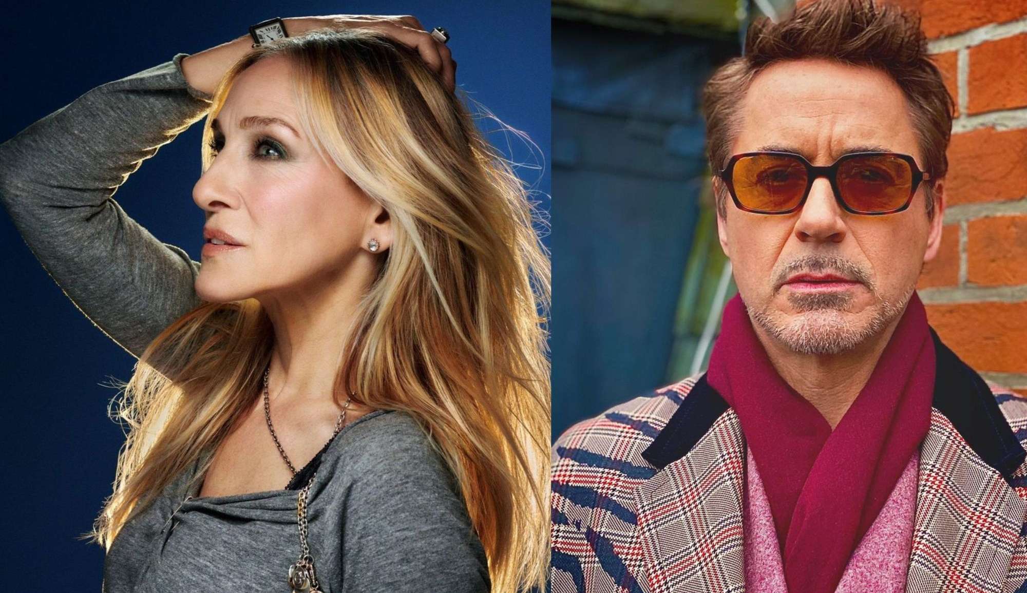 Sarah Jessica Parker tem vergonha de ter namorado com Robert Downey Jr.