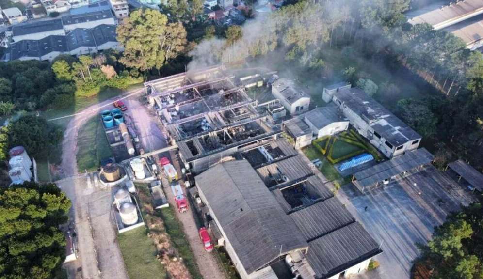 Explosão deixa vítimas em fábrica de resina de Várzea Paulista