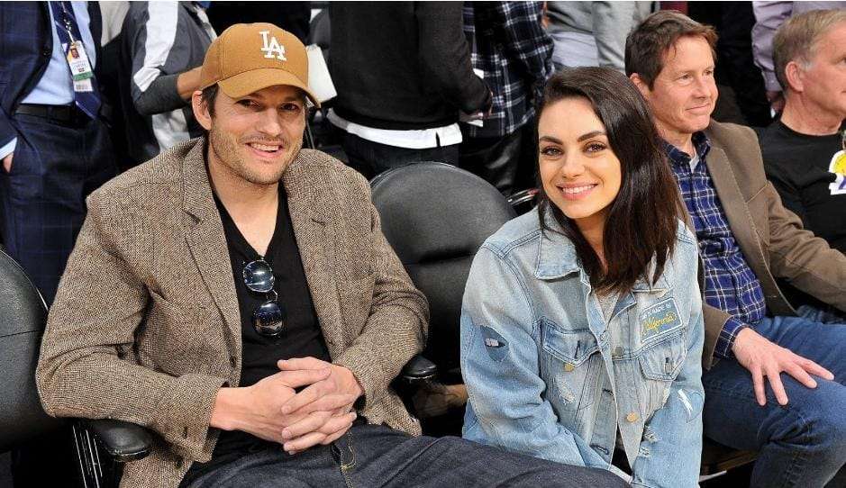 Ashton Kutcher homenageia a esposa Mila Kunis nas redes sociais