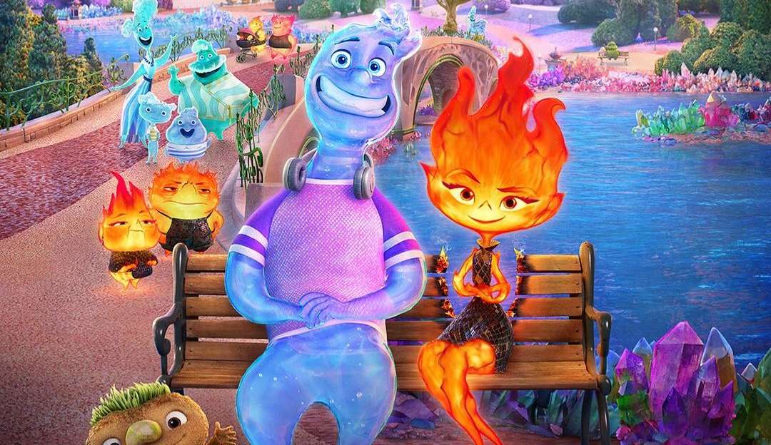 “Elementos”: Nova animção da Disney, ultrapassa “The Flash” e “Aranhaverso” nas bilheterias