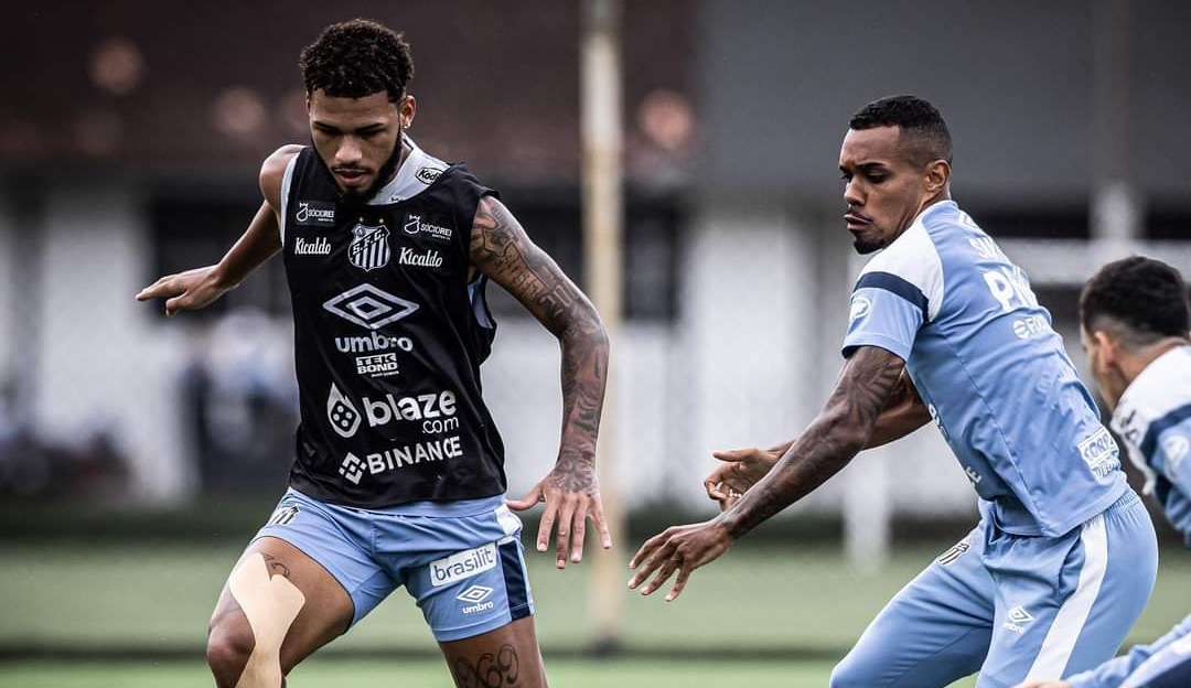 Nathan e Lucas Pires recebem multa e são afastados pelo Santos