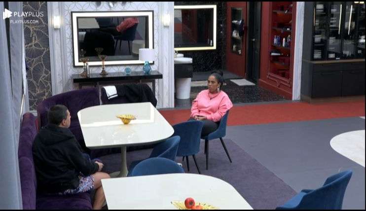 A Grande Conquista: Thiago Servo questiona Janielle sobre possível saída de Gabriel