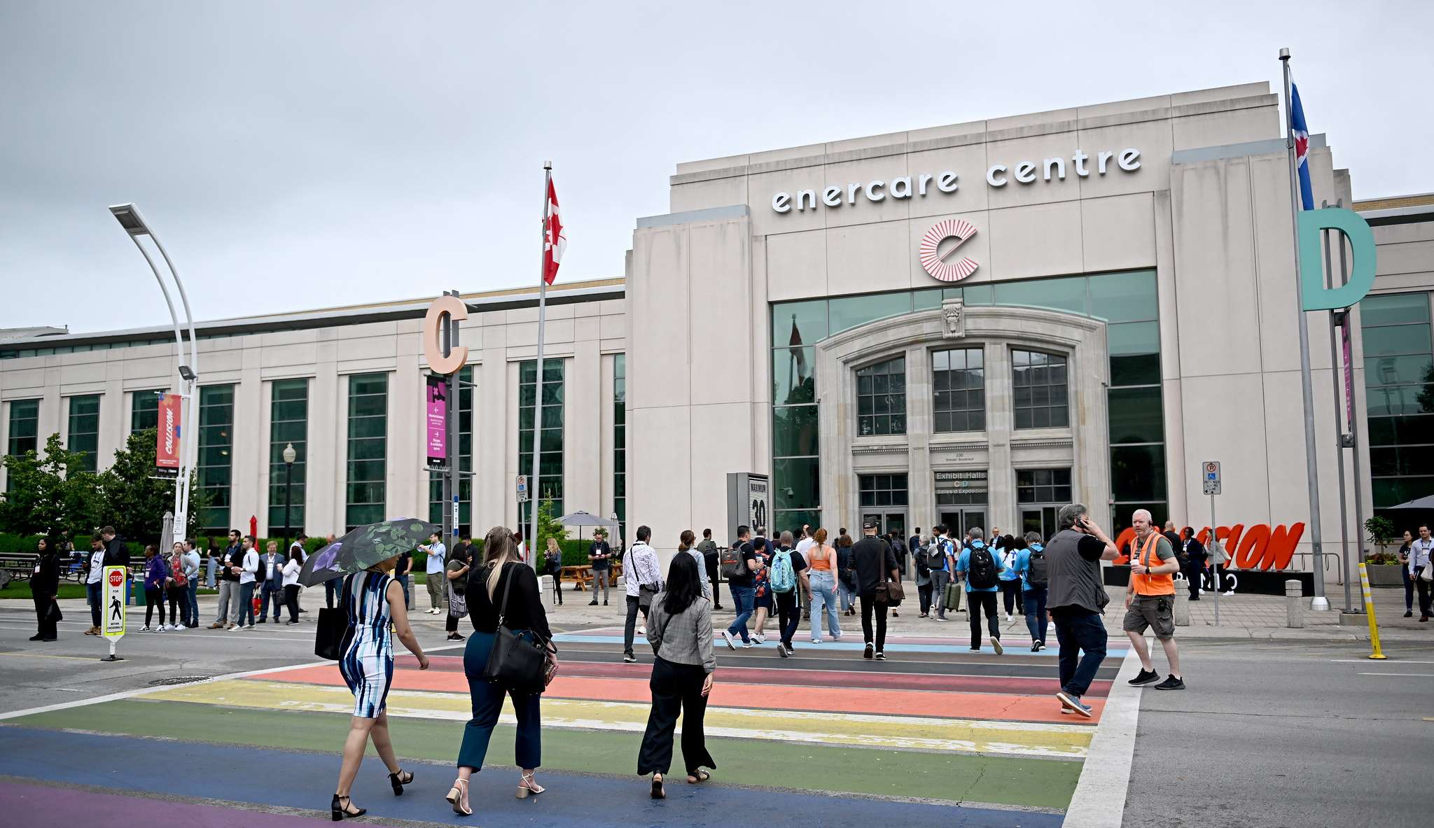 IA é o centro das atenções na conferência de tecnologia Collision em Toronto