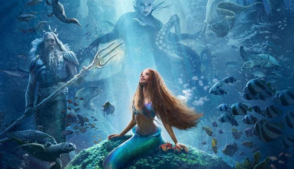 “A Pequena Sereia” se torna o sexto live-action mais bem sucedido da Disney