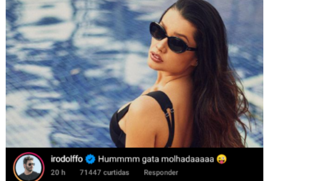 Juliette esbanja a beleza em dia de piscina na mansão de Anitta, e Rodolffo não resiste: “/gata molhada”/