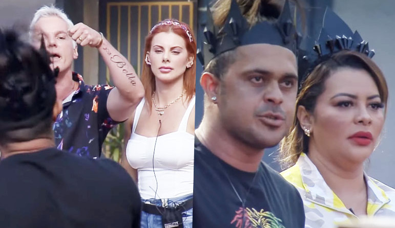 Power Couple: Deborah e Bruno protagonizam mais um barraco com Márcia após reclamar de sujeira na casa