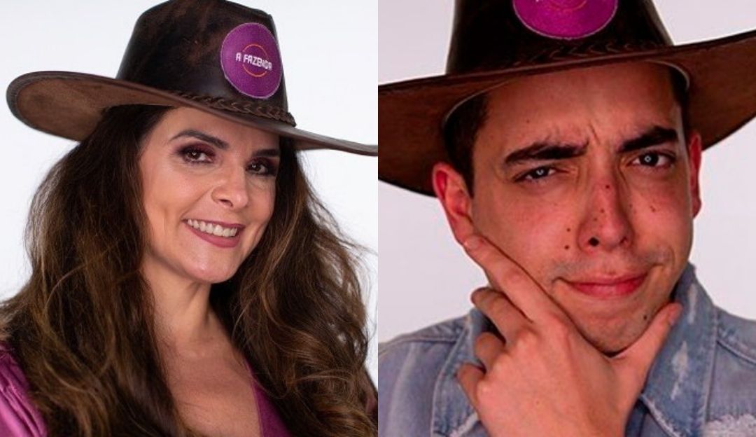 A Fazenda: Luiza Ambiel e Lucas Maciel batem boca