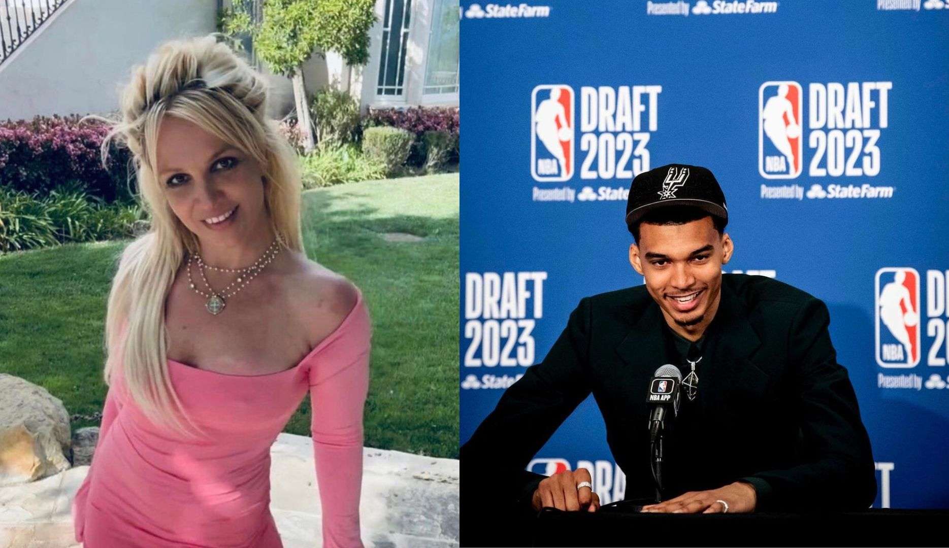 Britney Spears se pronuncia após ser agredida por segurança de Victor Wembanyama