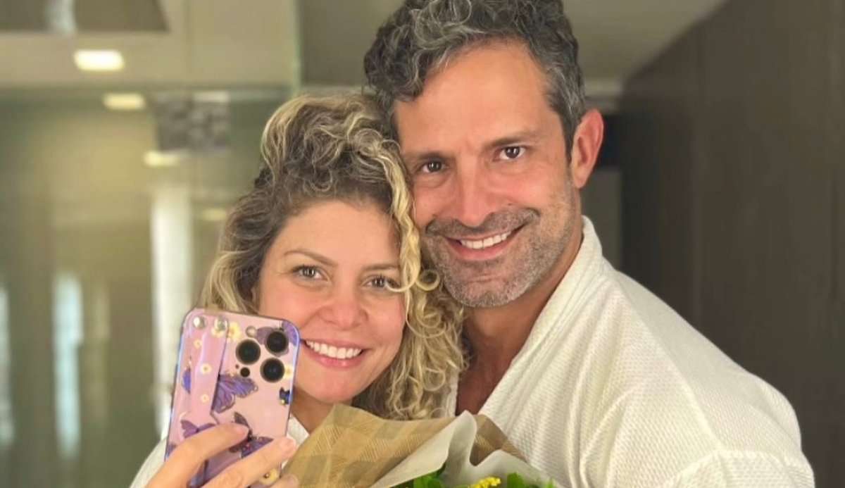 Iran Malfitano critica boatos de crise na relação com Bárbara Borges e afirma: “a gente está casado”