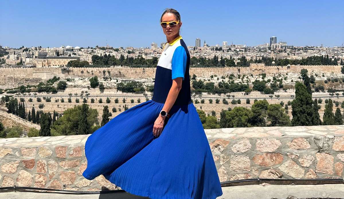 Babi Beluco celebra seu aniversário com visita especial a Jerusalém