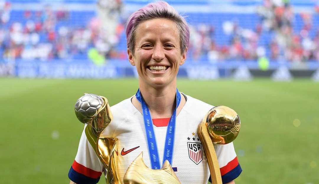 Megan Rapinoe anuncia que esta será sua última temporada como jogadora de futebol