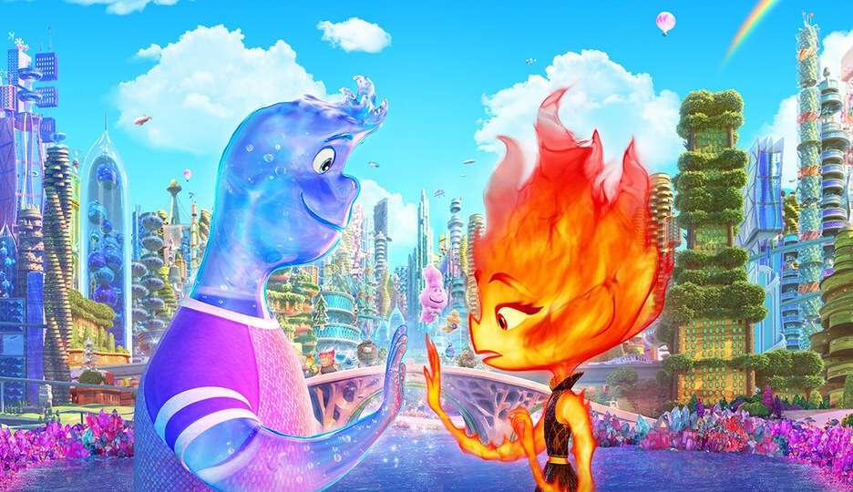 “Elementos”: animação da Pixar, ultrapassa a marca de US$ 250 milhões nas bilheterias