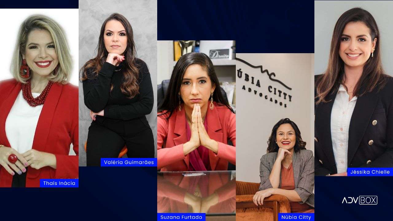 Mulheres: Influencers famosas da área do direito nas redes sociais