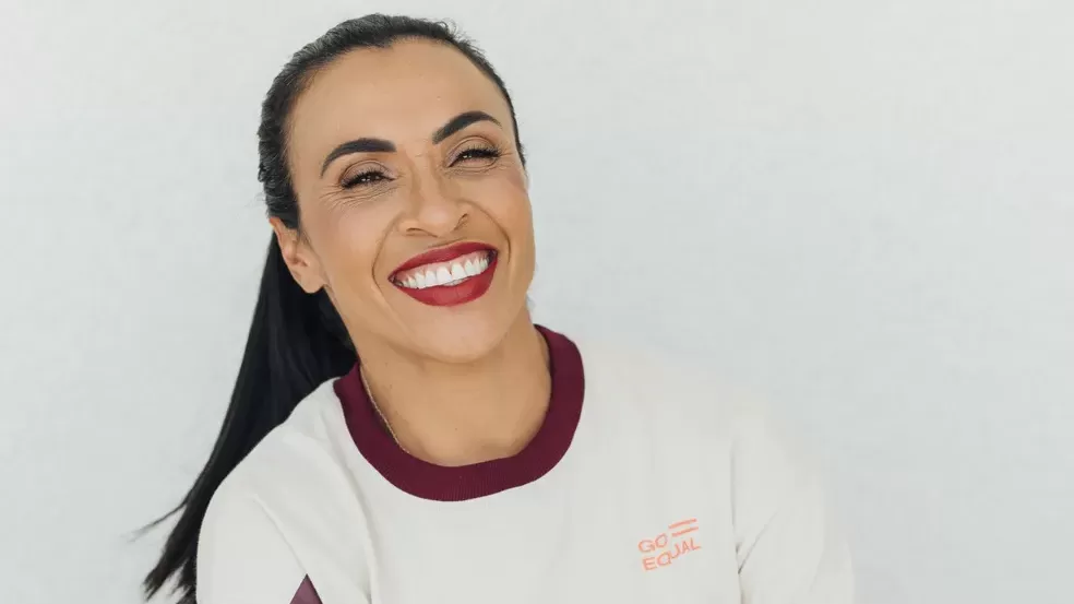 Marta lança linha de sportwear Go Equal para promover equidade de gênero no esporte