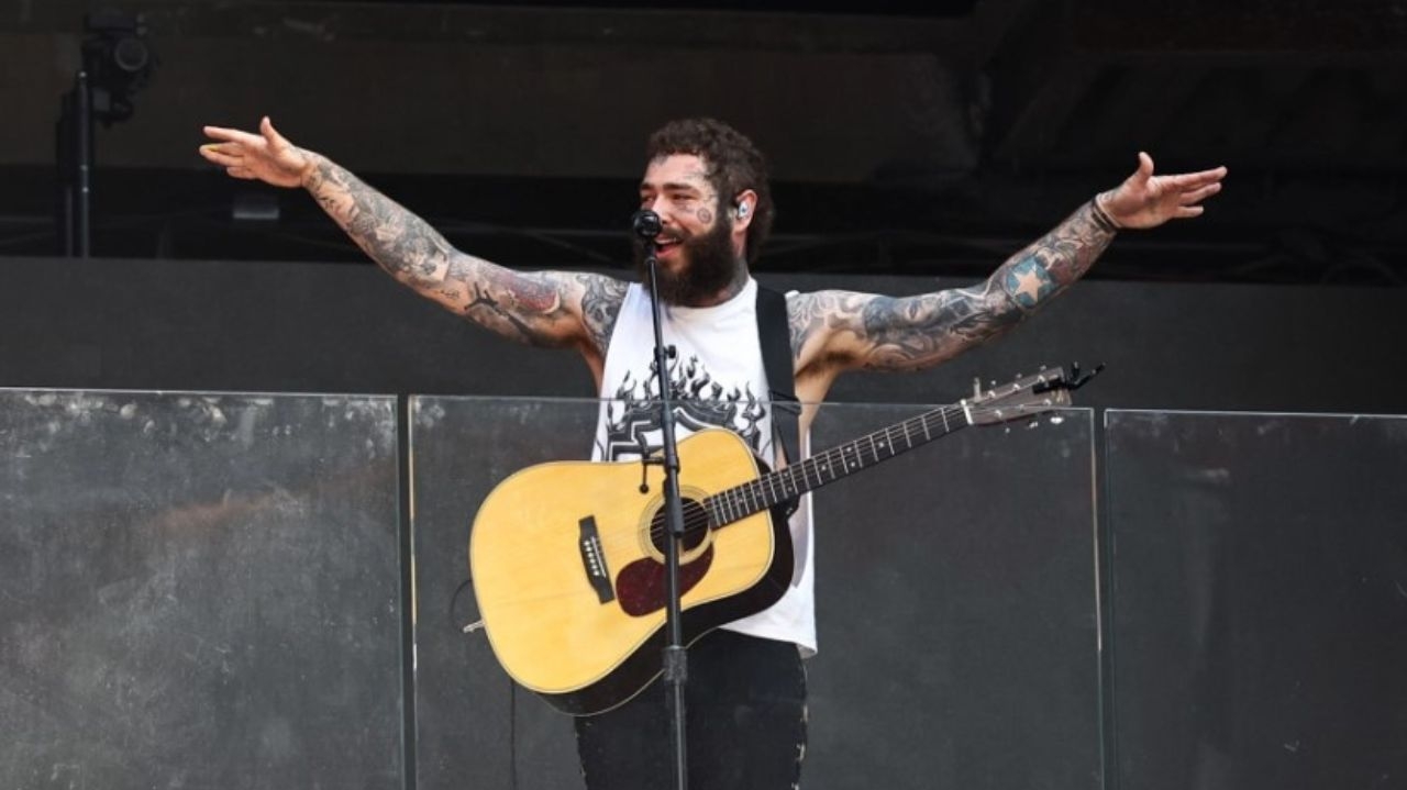 Post Malone faz show surpresa na Times Square